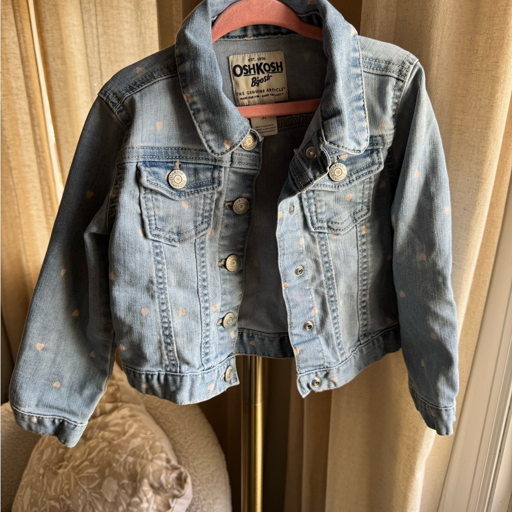 OshKosh B'gosh Blue Cropped Jean Jacket